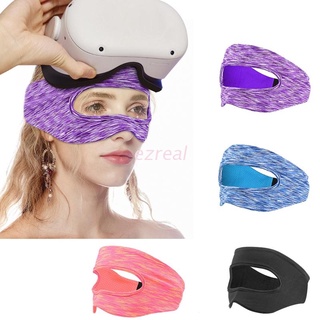 ez Compatible with Oculus Quest 2 Accessories VR Glasses Eye Mask Cover Breathable Pads Virtual Reality Headset Props
