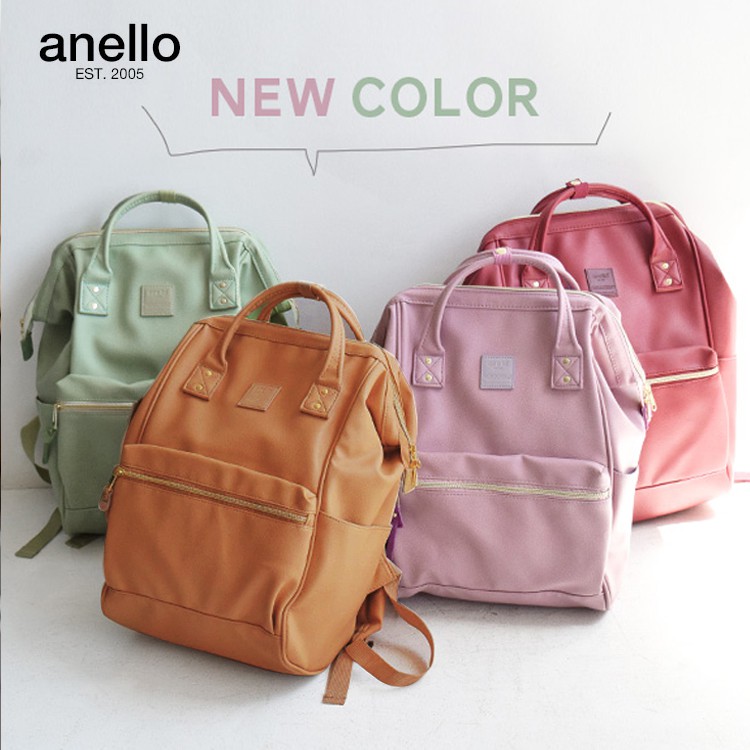 รูปภาพสินค้าแรกของAnello PU Leather & Classic  ลดพิเศษ กระเป๋า​ Anello PU Leather Classic​ ของแท้นำเข้าเอง​ -AN615