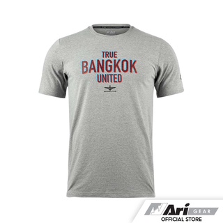 ARI TRUE BANGKOK UNITED 2022/2023 TEE - GREY/BLACK/RED  เสื้อยืด อาริ ทรู แบงค็อก 2022/2023 สีเทา