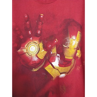 เสื้อยืด มือสอง ลายหนัง Iron Man 3 อก 50 ยาว 30