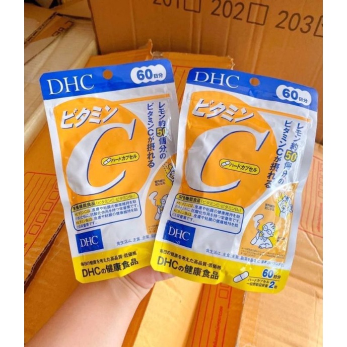 ภาพสินค้าDHC Vitamin C วิตามินซี ดีเอชซี 120เม็ด ทานได้60วัน วิตามินผิวใส วิตซี VitC จากร้าน waratip35 บน Shopee ภาพที่ 1