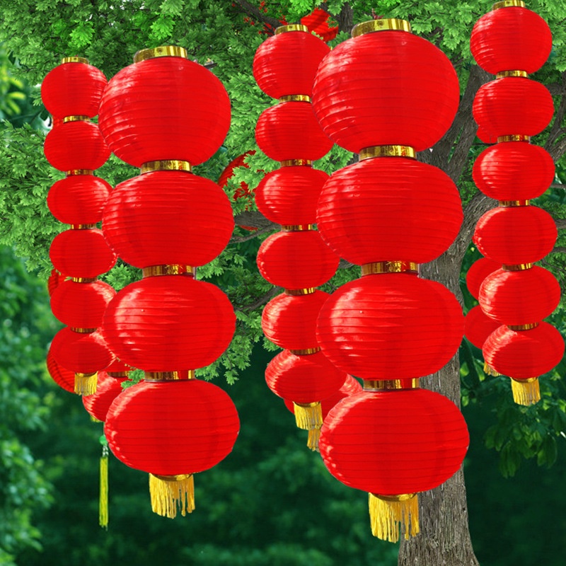 cny-จี้โคมไฟ-รูปลูกบอล-ประดับพู่-สีแดง-สําหรับแขวนตกแต่ง-diy