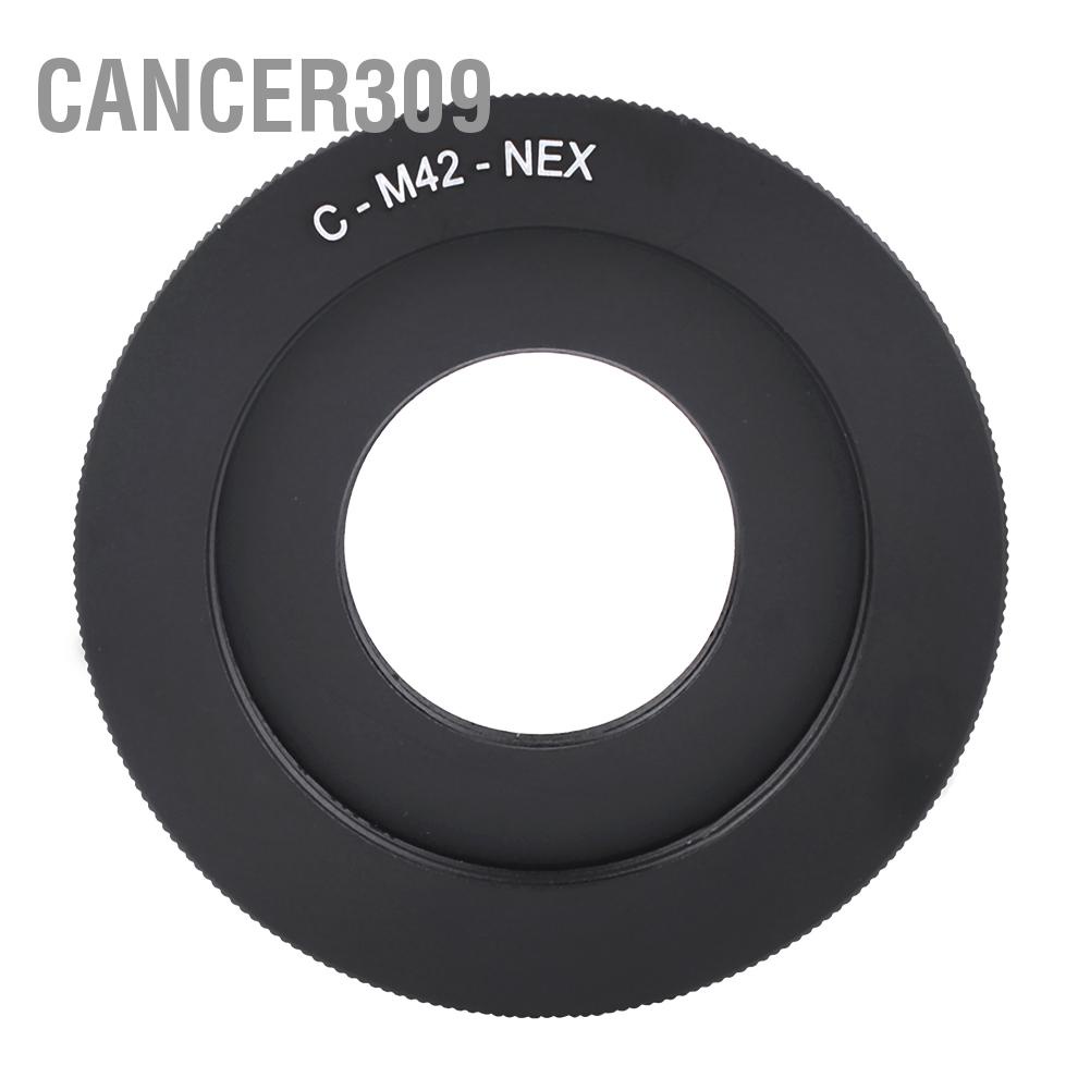 cancer309-m42-c-nex-black-aluminium-alloy-lens-adapter-ring-for-m42-c-mount-camera-to-sony-nex