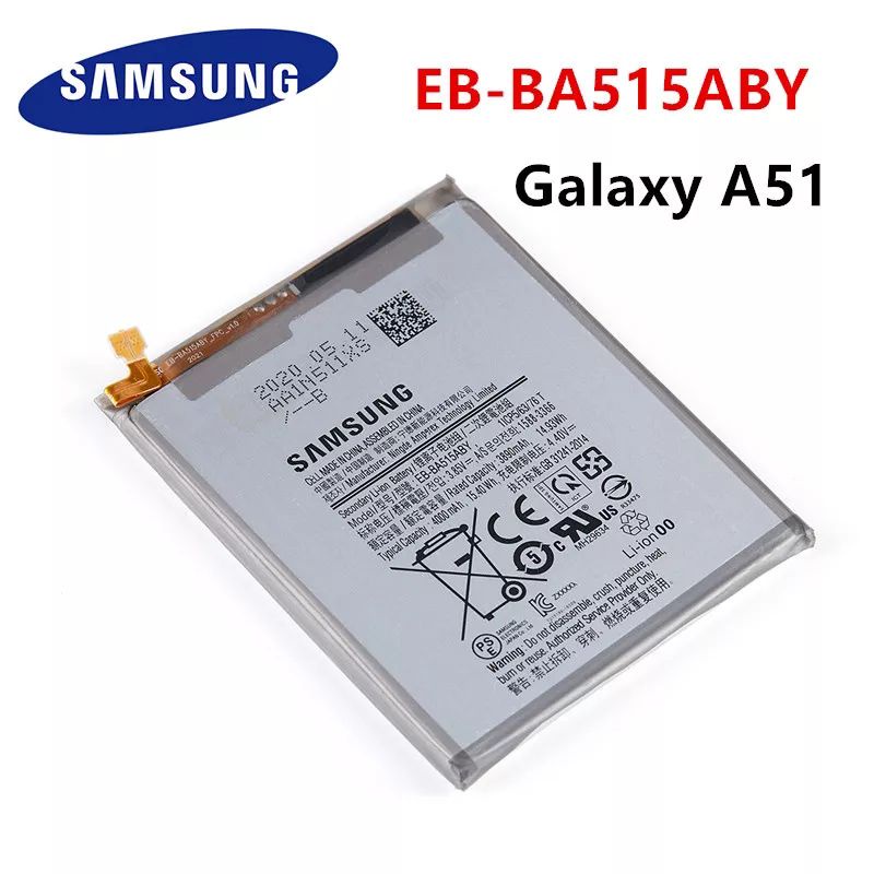 แบตsamsung-eb-ba515aby-4000mah-แบตเตอรี่-samsung-galaxy-a51-sm-a515-sm-a515f-dsm-แบตเตอรี่-เครื่องมือ