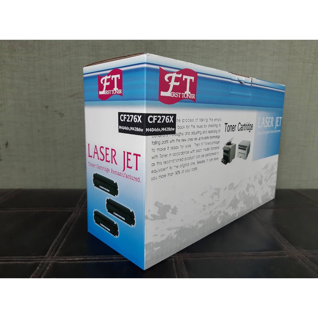 first-toner-new-chip-hp-cf276x-เทียบเท่าและเครื่องพิมพ์-hp-ระบบเลเซอร์-hp-laserjet-pro-m404-m428-printer-series-ไ