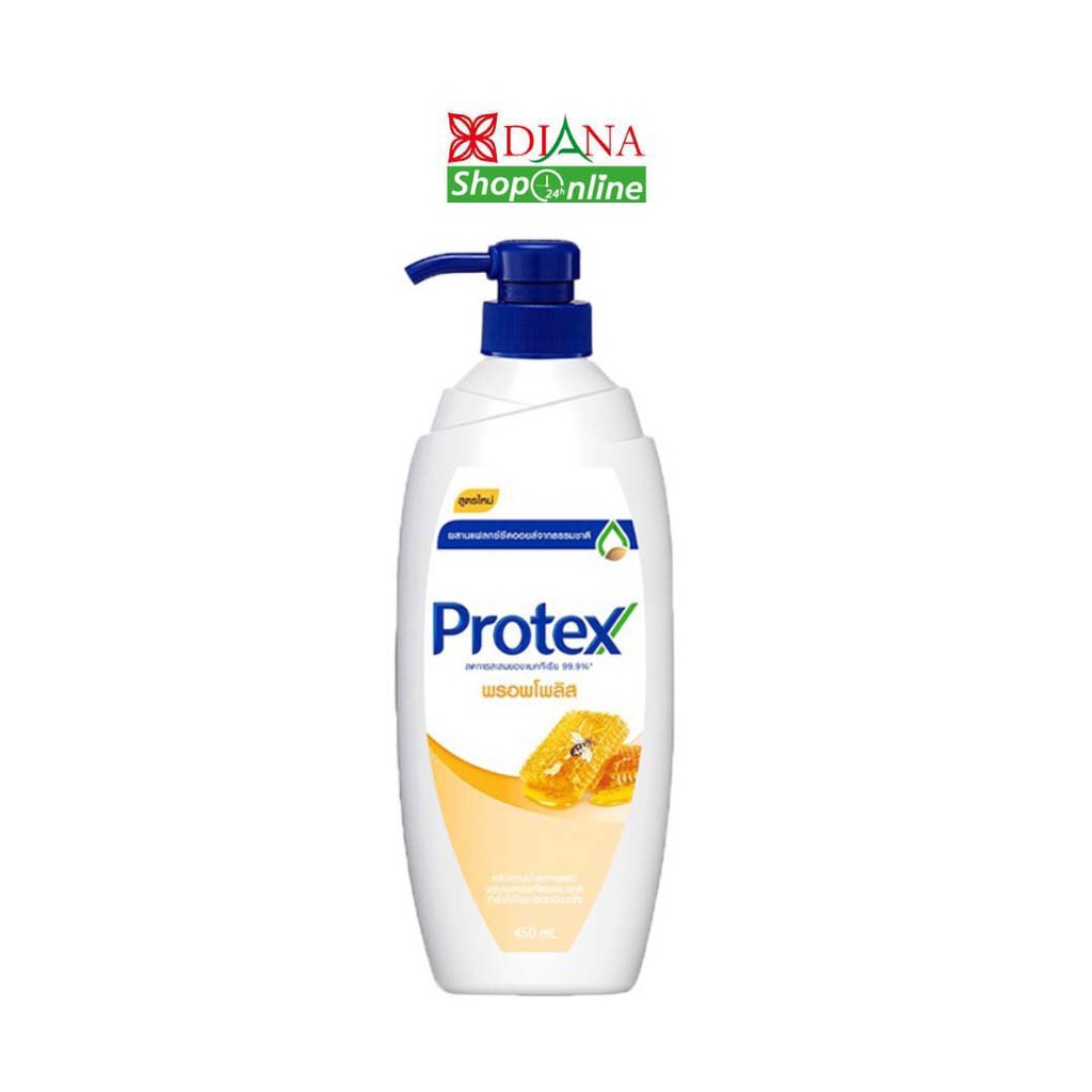 protex-ครีมอาบน้ำ-หัวปั้ม-450มล