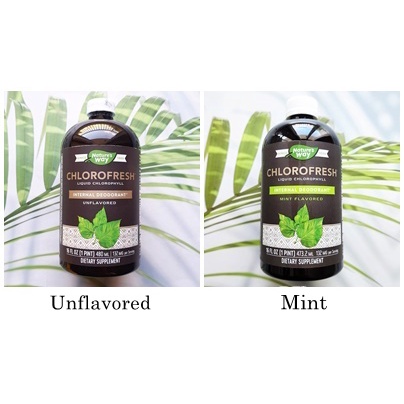 คลอโรเฟรช แบบน้ำ Chlorofresh Liquid Chlorophyll 480 ml (Nature's Way ...