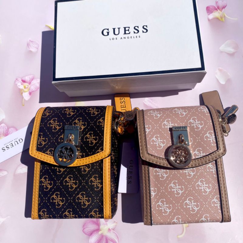 ถูกสุดๆ-กระเป๋า-guess-สะพายข้าง-ใส่โทรศัพท์ได้-พร้อมกล่อง