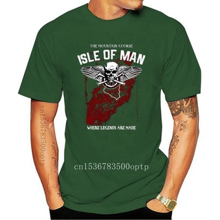 [S-5XL] เสื้อยืด พิมพ์ลายหัวกะโหลก Isle Of Man 9 สี แฟชั่นสําหรับผู้ชาย 2022