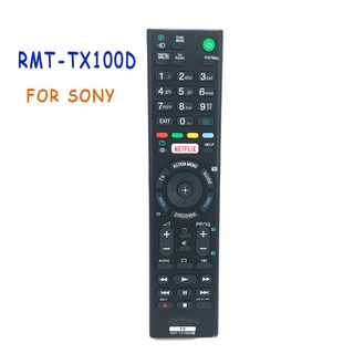 ใหม่ รีโมตคอนโทรล สําหรับทีวี Sony RMT-TX100D NETFLIX Fernbedienung KD-43X8301C RMT-TX101J RMT-TX102U RMT-TX102D
