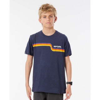 RIP CURL   เสื้อยืดเด็ก KTERJ9 SURF REVIVAL TEE-BOYS A21