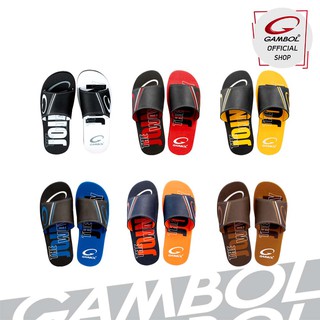 ภาพหน้าปกสินค้าGAMBOL แกมโบล รองเท้าแตะ สวม แฟชั่น ผู้ชาย GM12124 Size 40-44 ที่เกี่ยวข้อง