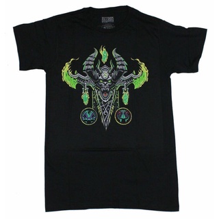 เสื้อยืด พิมพ์ลายโลโก้ World Of Warcraft Mythic Hunter Demon Cl เหมาะกับของขวัญวันเกิด สไตล์คลาสสิก สําหรับผู้ชายสามารถป