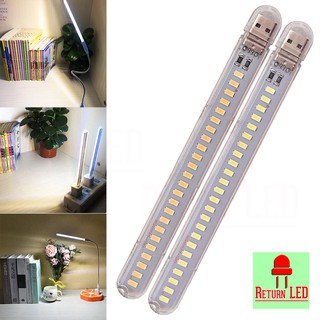 !ส่งเร็ว! ไฟ USB LED 24ดวง 5V 12W กันน้ำ Ip44 พกพาได้