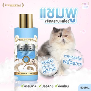 ภาพหน้าปกสินค้าPinkpawpal แชมพูแมว สูตรเฉพาะขนขาวขนสีอ่อน ขจัดคราบเหลือง ปรับขนขาวสดใส ขนนุ่ม 520ml.[G5] ที่เกี่ยวข้อง