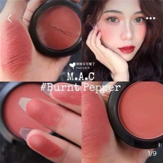 บลัชออนแมค​ สี Burnt Pepper​ MAC POWDER BLUSH​ สีสวยมาก​ สวยตาเเตกค่ะแม่