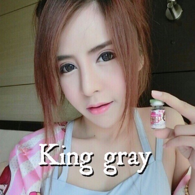 1-king-gray-hyper-gray-บิ๊กอาย-สีเทา-เทา-ตาโต-โทนแบ๊ว-ตัดขอบดำ-pretty-doll-contact-lens-bigeyes-คอนแทคเลนส์-ค่าสายตา