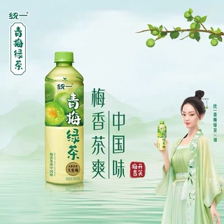 ภาพขนาดย่อของภาพหน้าปกสินค้าTongYi ชาเขียวบ๊วย พร้อมดื่ม 500ml. 统一青梅绿茶 จากร้าน luckymeal บน Shopee ภาพที่ 1