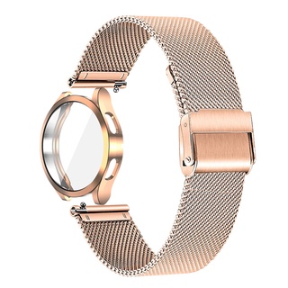 ภาพขนาดย่อของภาพหน้าปกสินค้าเคส สายนาฬิกาข้อมือ สเตนเลส ตาข่าย สําหรับ Samsung Galaxy Watch 4 44 มม. 40 มม. 4 Classic 42 มม. 46 มม. จากร้าน hiyifut.th บน Shopee ภาพที่ 8