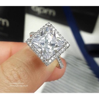 Diamond Ring แหวนเพชร CZ แท้  งานสวยมว้ากกกกกถึงมากที่สุดคะ