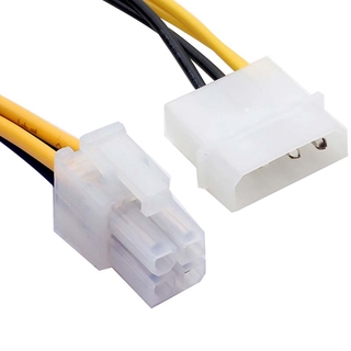 อะแดปเตอร์แปลงพาวเวอร์ซัพพลายคอมพิวเตอร์ PC PSU EPS ATX 12V 4 Pin IDE Molex เป็นเมนบอร์ด 4-Pin P4 CPU