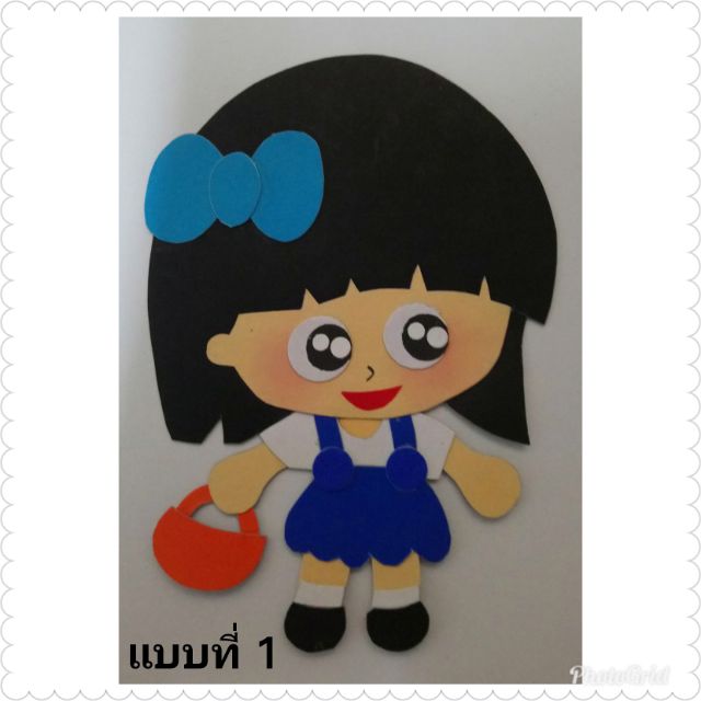 ตัวการ์ตูนเด็กนักเรียนผู้หญิง | Shopee Thailand