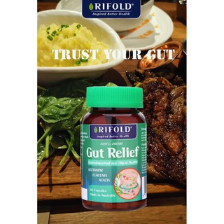 ภาพขนาดย่อของภาพหน้าปกสินค้าบรรเทากรดไหลย้อนอย่างเห็นผล Gut Relief 90 capsules แบรนด์ Rifold จากประเทศออสเตรเลีย จากร้าน amax_thailand บน Shopee ภาพที่ 2