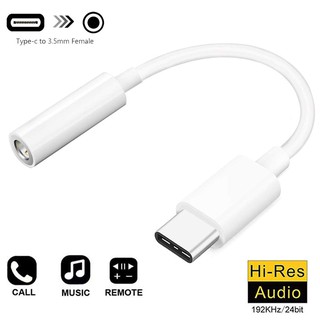 Type-C to 3.5mm Earphone cable Adapter usb 3.1 Type C USB-C male to 3.5 AUX audio female Jack for Android