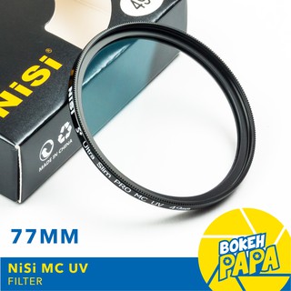 NISI 77mm MC UV Filter ที่กรองรังสียูวีโซด์ขนาดบางเป็นพิเศษ Professional MC ( ฟิลเตอร์ 77 mm บางพิเศษ )