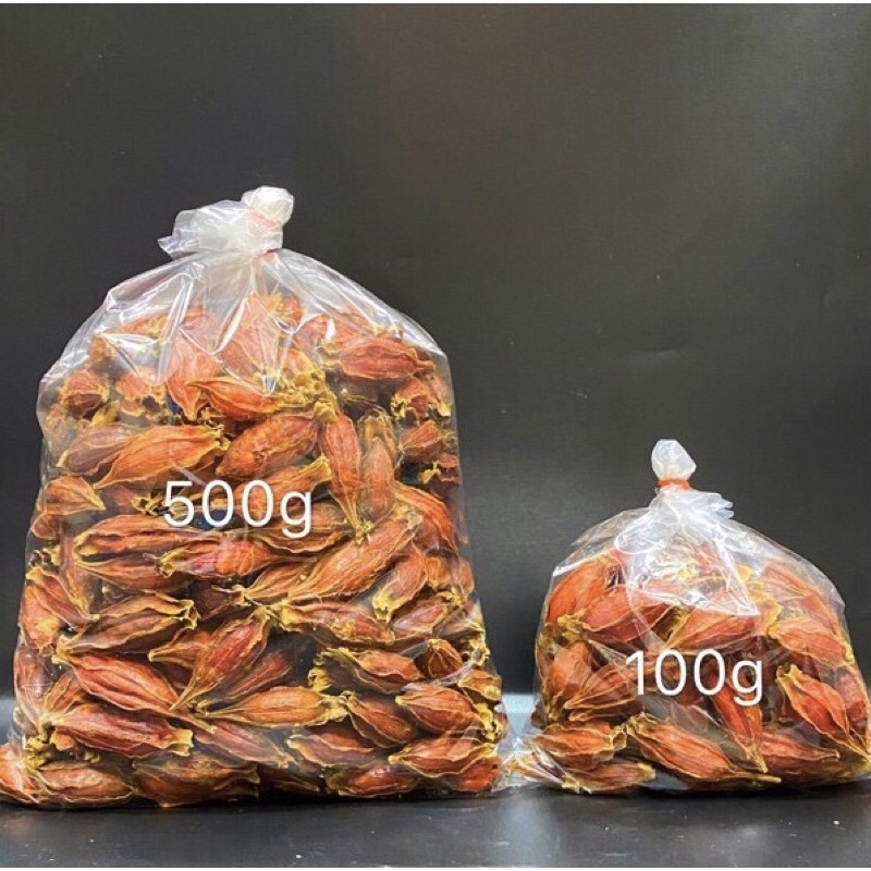 เม็ดพุดจีน-หรือ-กีจี้-พร้อมส่ง-ขนาด-500g-เม็ดพุดสำหรับต้มน้ำเก๊กฮวยให้มีสีเหลืองสวย-เม็ดพุด