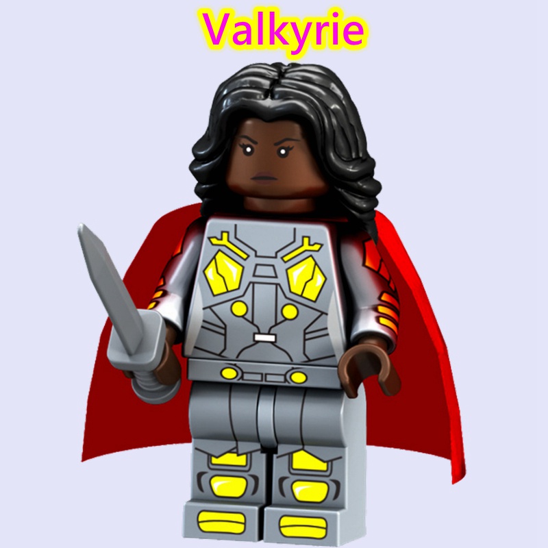 ของเล่นตัวต่อเลโก้-marvel-thunder-god-valkyrie-เข้ากันได้กับของเล่นสําหรับเด็ก