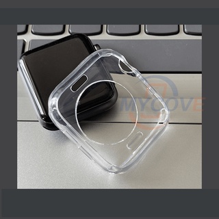 สินค้า Clear Case For Smart Watch Series 7 6 SE 5 4 3 2 1 Slim Bumper Size 45mm 41mm 44mm 40mm 42mm 38mm Shell Cover