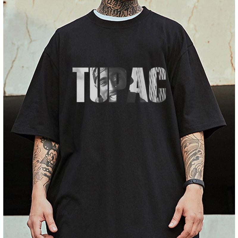 ใหม่-เสื้อยืดแขนสั้น-คอกลม-ผ้าฝ้าย-พิมพ์ลาย-awesome-2pac-rap-สไตล์ฮิปฮอป-สําหรับผู้ชาย-2021