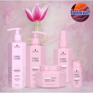Schwarzkopf Fibre Clinix Vibrancy Shampoo/Conditioner/Spray Conditioner/Treatment/Booster เหมาะสำหรับผมทำสี