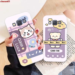 เคสซิลิคอน TPU นิ่ม ลาย 5 สําหรับ Samsung A3 A5 A6 A7 A8 A9 Star Pro Plus E5 E7 2016 2017 2018 TXCHE