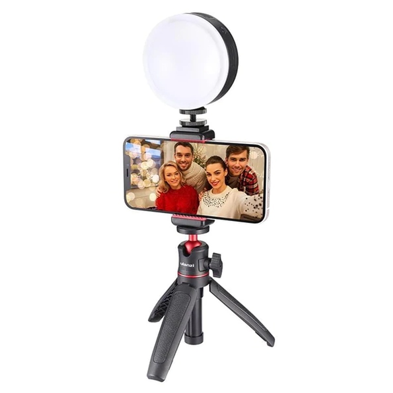 ulanzi-รุ่น-r66-rgb-vlog-light-ไฟวงกลมติดหัวกล้อง-ปรับแสงไฟ-2500-9000k-มี-softbox-ปรับแสงได้หลากสี-ชาร์จไฟได้