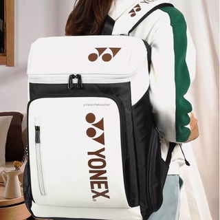 ภาพหน้าปกสินค้าใหม่ Yonex กระเป๋าเป้สะพายหลัง สีขาว สําหรับเล่นกีฬาแบดมินตัน 3 แพ็ค 2022 ที่เกี่ยวข้อง