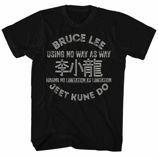เสื้อยืด พิมพ์ลายสัญลักษณ์ Bruce Lee คุณภาพสูง สําหรับผู้ชายS-5XL