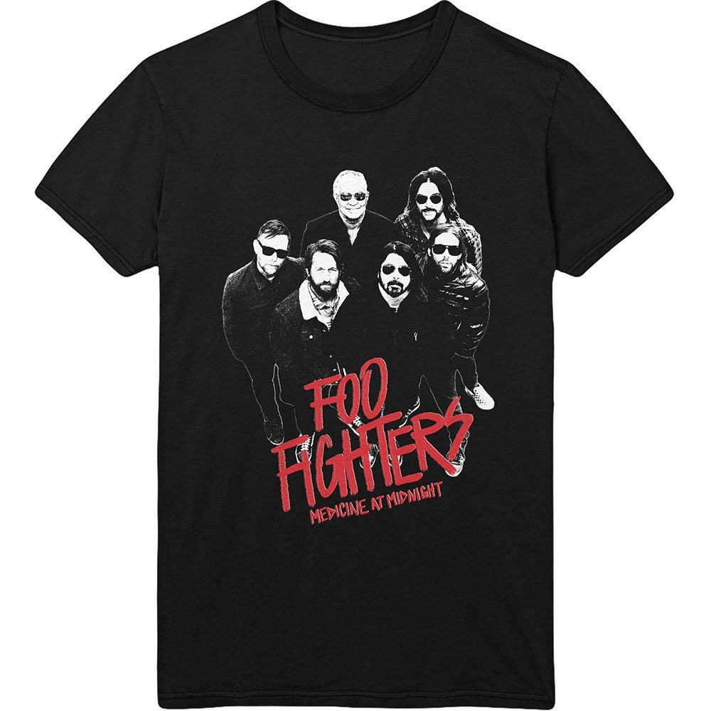 เสื้อวันพีช-เสื้อยืดfoofighters-ยาที่เที่ยงคืนภาพถ่าย-การออกแบบที่ได้รับอนุญาตอย่างเป็นทางการ-เสื้อวินเทจผญ