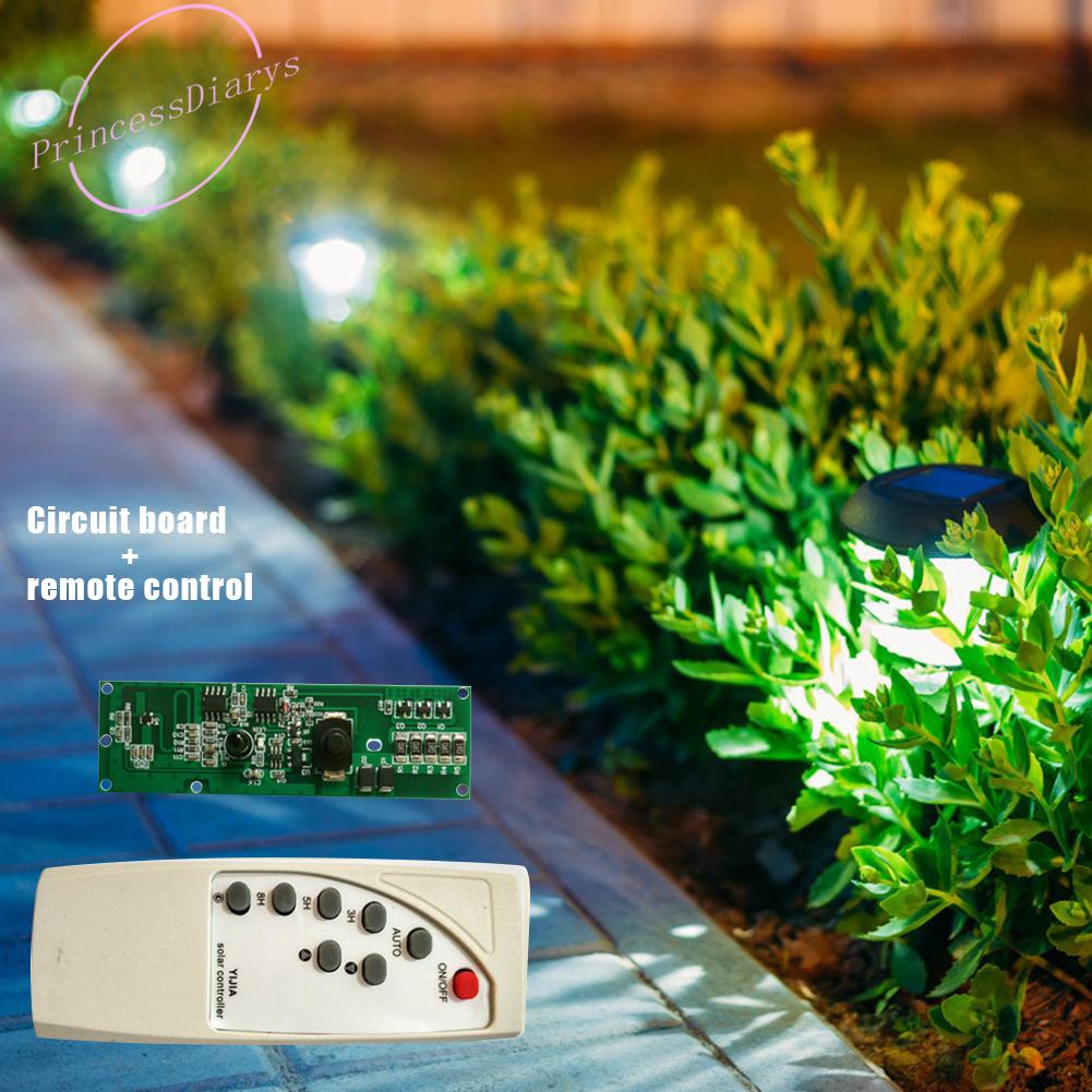 ภาพหน้าปกสินค้าPr Solar Garden Lamp Controller Microwave Radar Human Induction Circuit Board