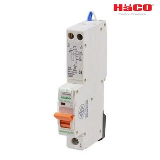Haco เบรกเกอร์กันไฟฟ้ารั่ว RCBO RO7-220/30 20A 2P RO7-210/30, RO7-216/30, RO7-232/30