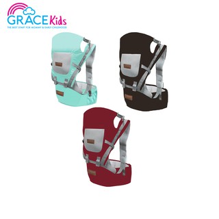 (ยิ่งซื้อ ยิ่งลด) Grace Kids เป้อุ้มเด็กแบบนั่งมีสะพายไหล่ รุ่น Toddle II