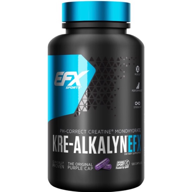 kre-alkalyn-creatin-เพิ่มศักยภาพการออกกำลังกายให้นาน-120-capsules