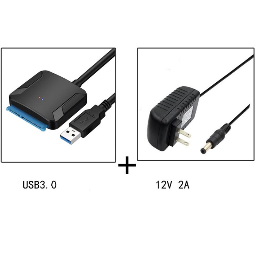 ภาพสินค้าสาย USB 3.0 ตัวแปลง SATA3 to USB 3.0 2.5/3.5 HDD ไม่มีกล่อง IPFS สินค้าใหม่ ราคาสุดคุ้ม พร้อมส่ง ส่งเร็ว ประกันไทย CP... จากร้าน ballpeerapongyohaken บน Shopee ภาพที่ 5