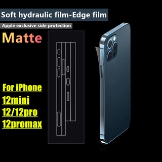 ภาพขนาดย่อสินค้าฟิล์มไฮโดรเจลนิ่ม ป้องกันรอยขีดข่วน ผิวด้าน สําหรับ Apple iPhone14 Plus iPhone13 iPhone12 iPhone 14 13 12 Pro Max mini iPhone 14Pro Max i12 i13 i14 Pro Max mini