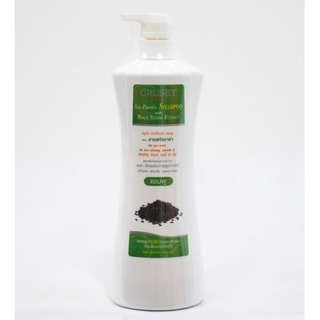 Cruset Silk Protein Shampoo with Black Sesame Extract ครูเซ็ท ซิลค์โปรตีน ปชมพูผสมสารสกัดงาดำ 1000 มล.