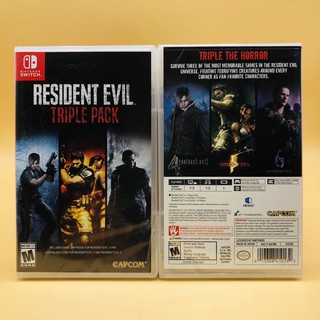 ภาพขนาดย่อของภาพหน้าปกสินค้า: Resident Evil Triple Pack (US  America) จากร้าน thaksinsornpanyar บน Shopee ภาพที่ 1