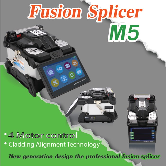 เครื่องเชื่อมสายไฟเบอร์ออฟติก-fusion-splicer-fiber-optic-รุ่น-m5