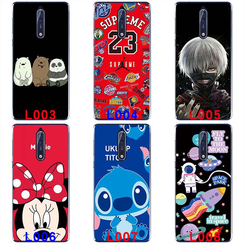 เคสโทรศัพท์ซิลิโคนพิมพ์ลายการ์ตูนสําหรับ-nokia-8