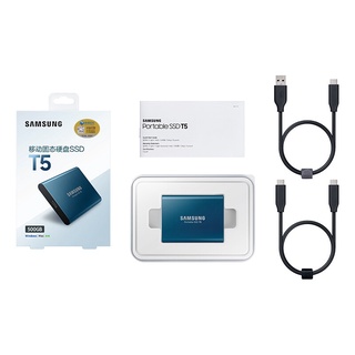 Original SAMSUNG T5 SSD HDD 500GB  2TB 1TB Portable  External Drive USB 3.1 for Desktop Laptop PC External